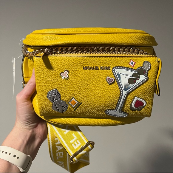 Michael Kors Vibrant Yellow Bum Bag - Picture 1 of 3
